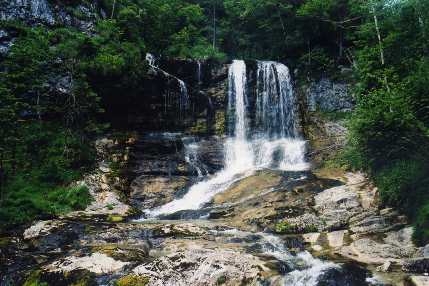 Wasserfall am Weißbach