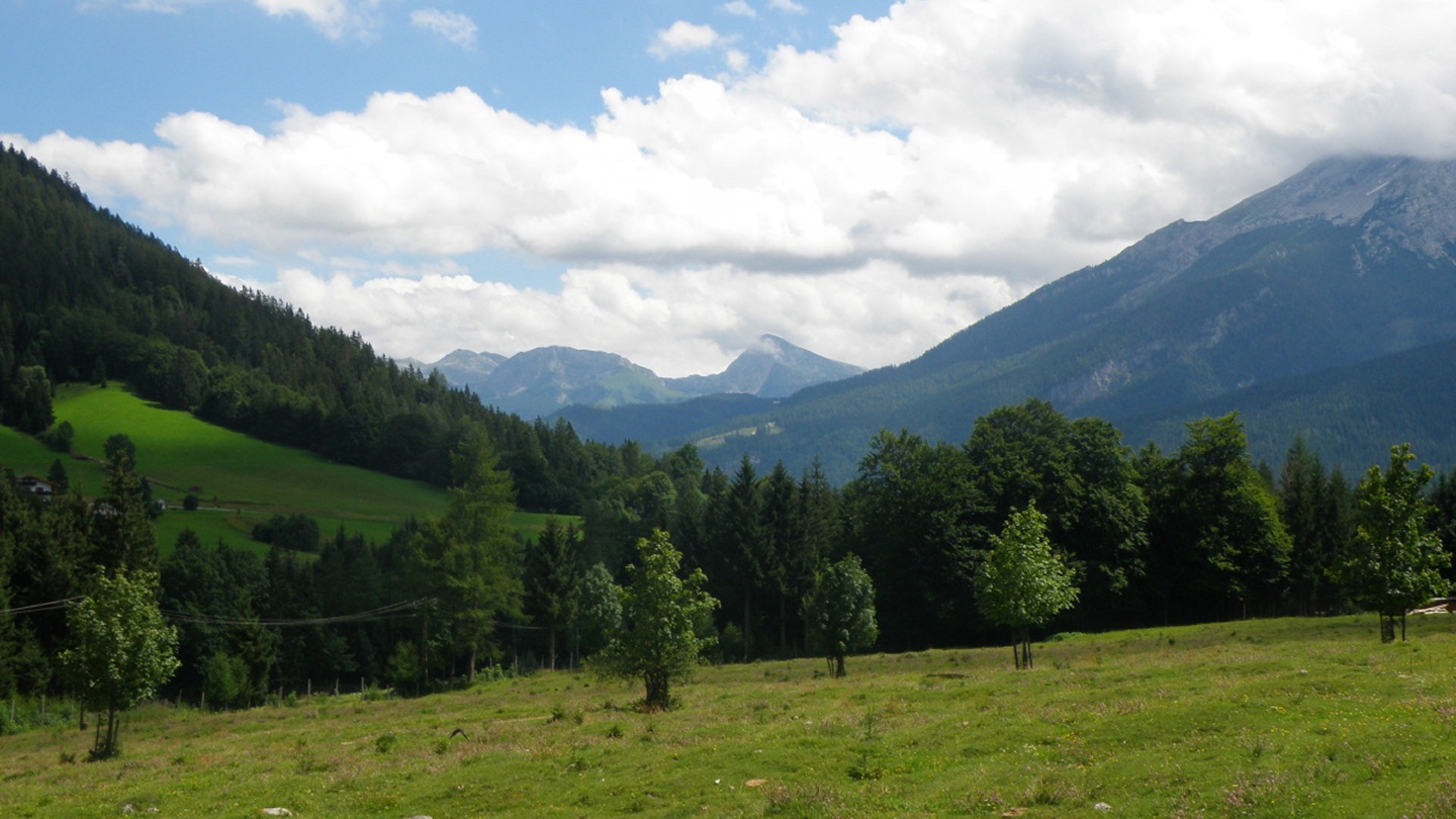 Talblick Richtung Berchtesgaden