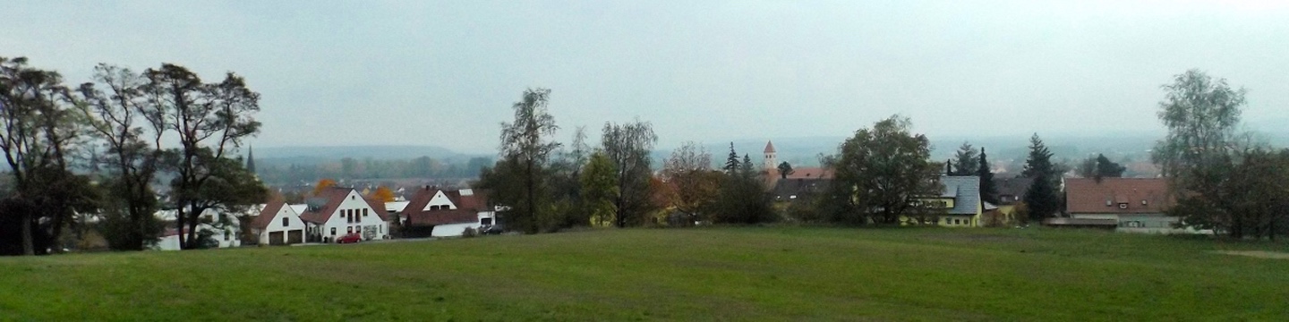 Dunstpanorama Richtung Schwandorf