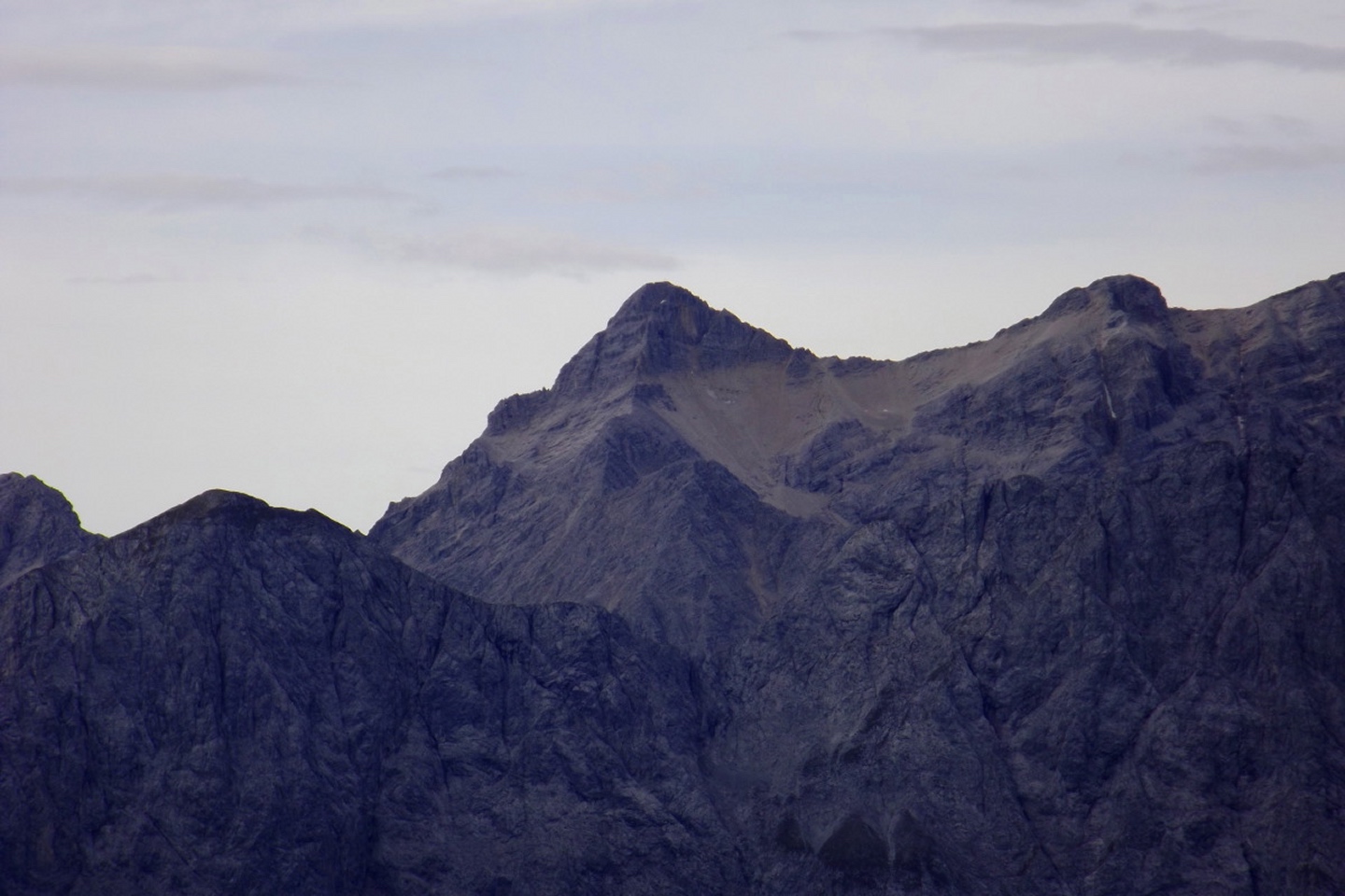 Birkkarspitze - höher geht es im Karwendel nicht
